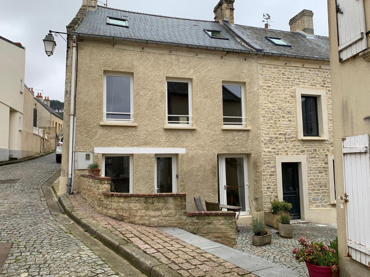 Mer Nature, Appartement Spacieux By Les Filles Du Bord De Mer, Petite Terrasse Vue Mer Port-en-Bessin-Huppain Exterior foto